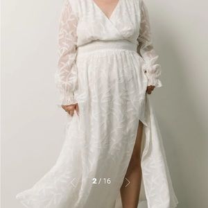 Baltic Born White Maxi Dress
